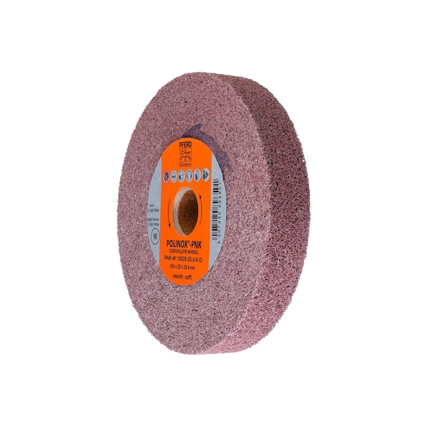 Pferd 6" x 1" Convolute Wheel - 1" A.H., A/O Coarse (W) 5AM 48199 - main